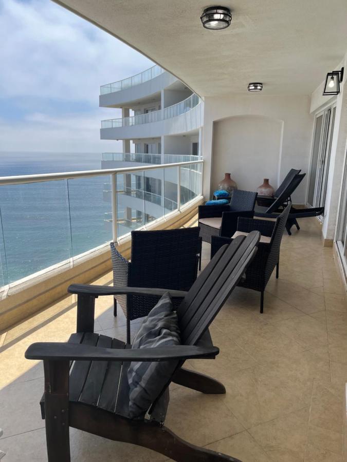 Beachfront 4 Bedroom Penthouse - Pool Steps To Beach & Mins To Downtown Rosarito Buitenkant foto